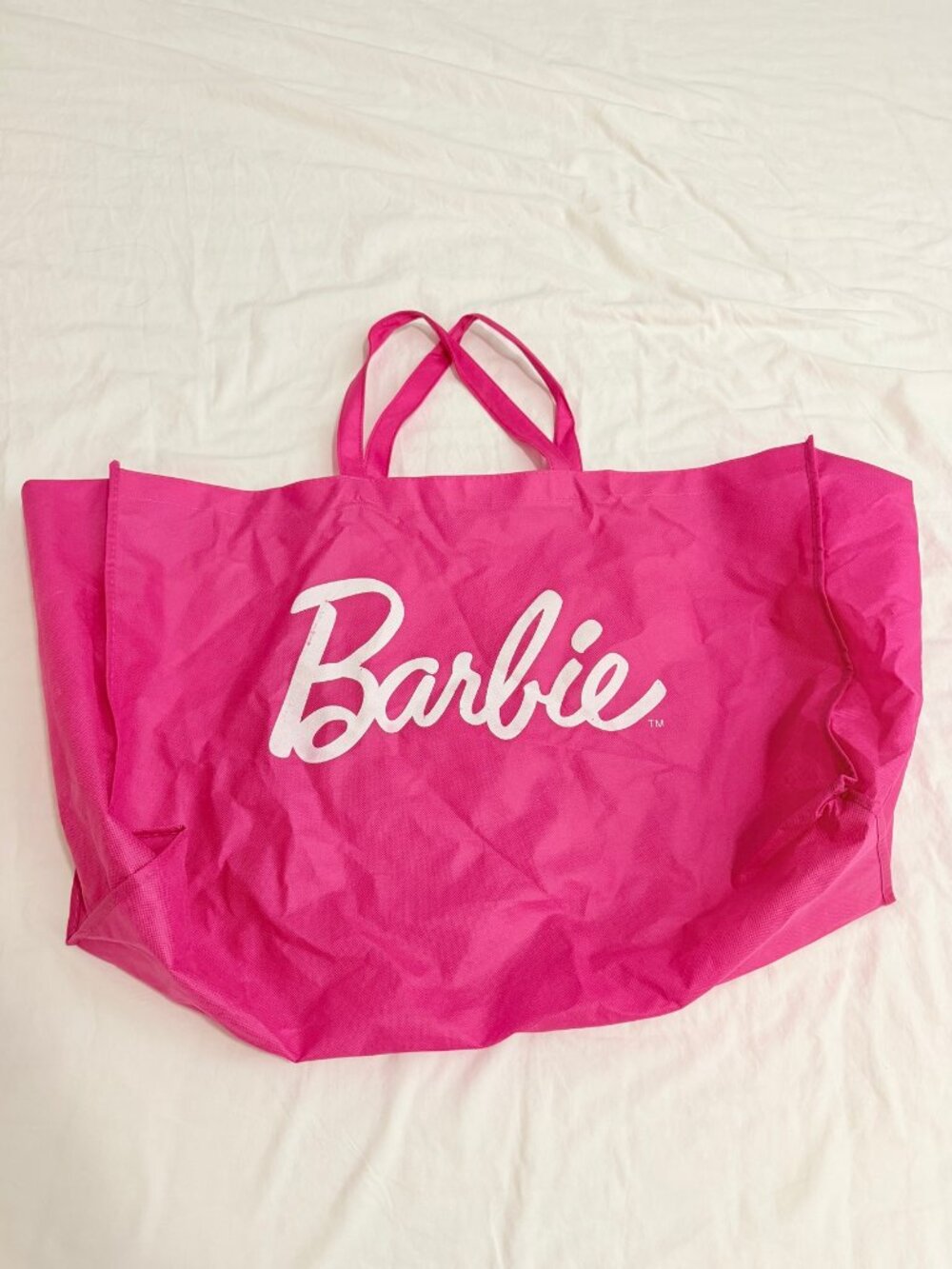 Barbie Pink Travel Packing Bag Large Tote